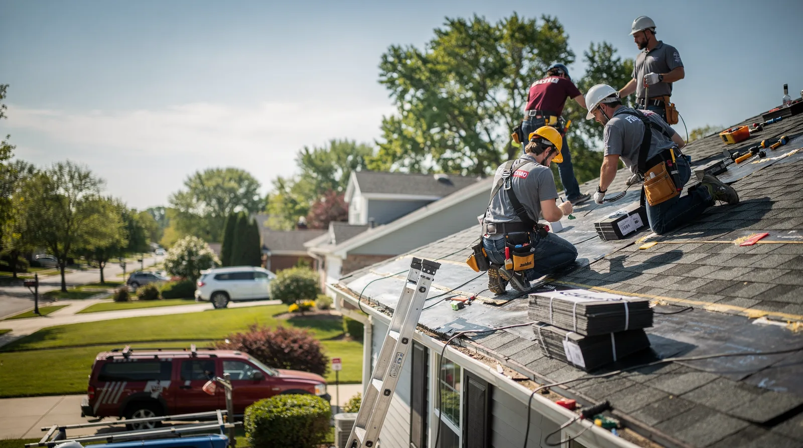 Roof Repair in Thomson, IL around you